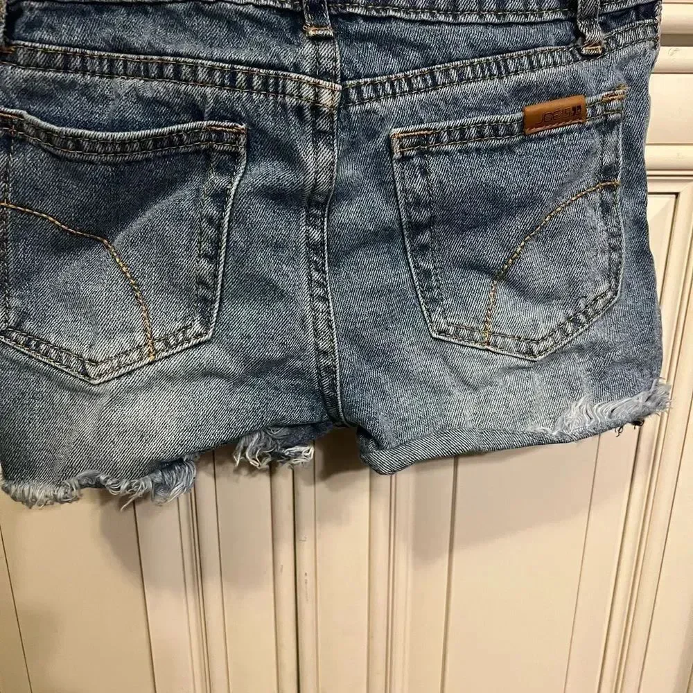 Joe's Jeans Girls' The Blake Cut Off Denim Shorts - Big Kid Sz 10